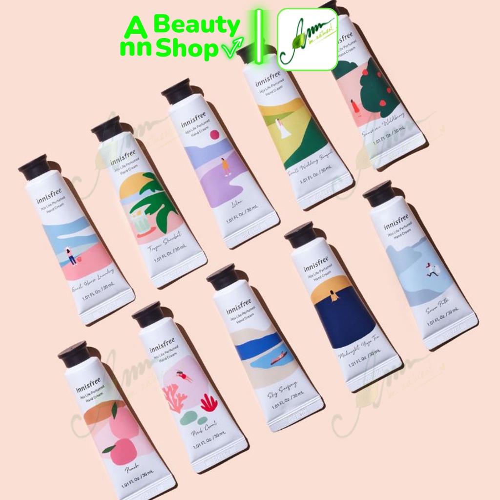 Kem dưỡng da tay Innisfree Jeju Life Perfumed Hand Cream 30ml