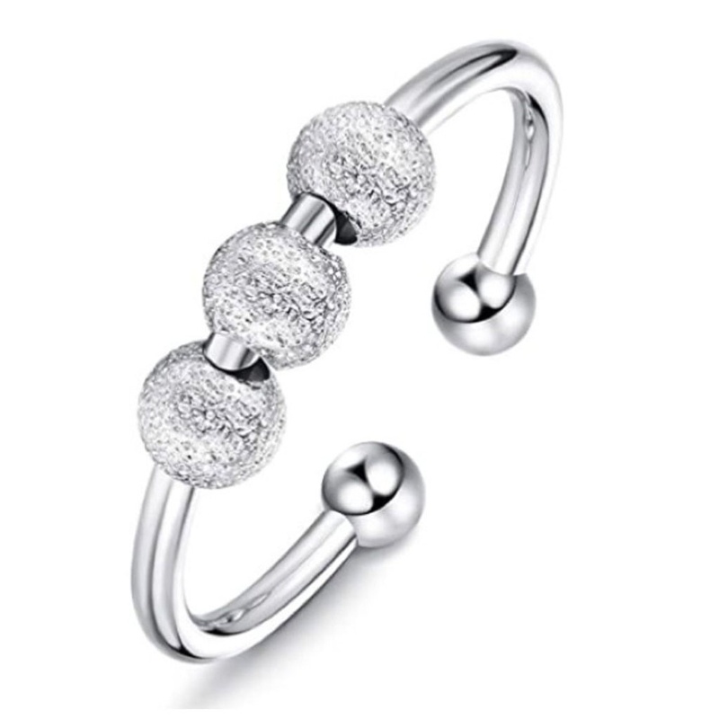 Nhẫn Hở Xoay Được Làm Giảm Căng Thẳng Làm Quà Valentine Je