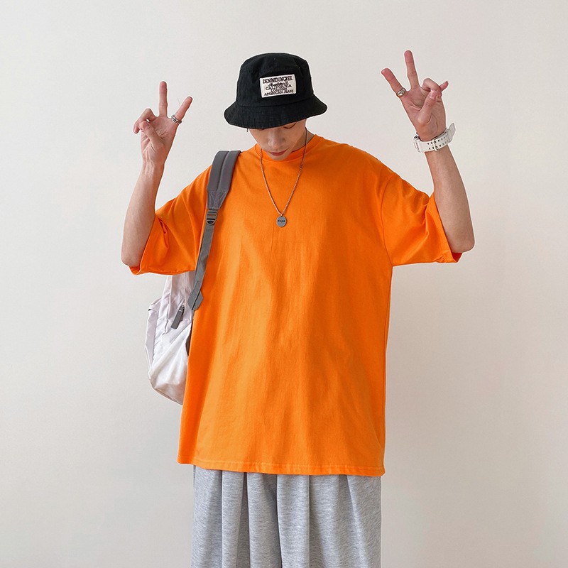 Áo thun nam TILAA FASHION tay lỡ phông form rộng oversize nhiều màu cotton dáng xuông AT05