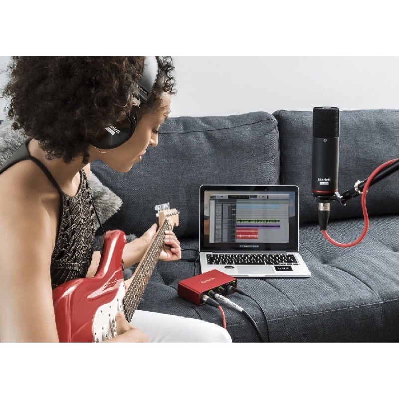 soundcard Focusrite solo Gen 3 cao cấp Phòng thu