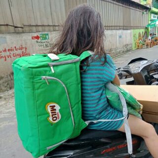 ba lô khuyến mãi milo