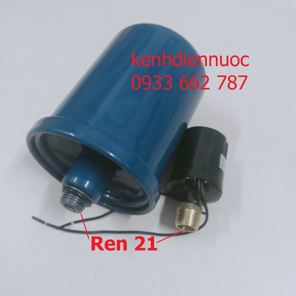 Combo rơ le và bình áp dùng chế máy bơm tăng áp gia đình