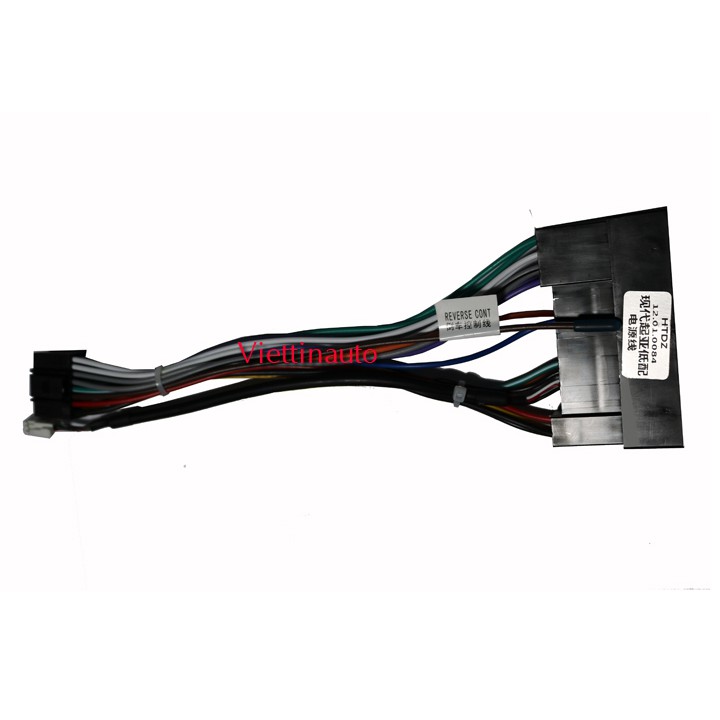 Dây nguồn màn hình Android Kia Soluto, Kia Morning, Kia K2 K3 K4, Huyndai I10 Huyndai Accent - 16Chân