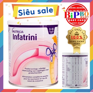 (date mới )Sữa Nutricia Infatrini Đức Lon 400g Dành Cho Bé Sinh Non, Sinh Thiếu Tháng, Nhẹ Cân, Suy dinh dưỡng.