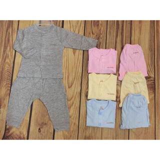 [Mã SKAMLTSM9 giảm 10% đơn 99K] [Hàng Loại 1] -Bộ noubaby dài tay cài khuy cho bé từ sơ sinh từ 0-24 tháng
