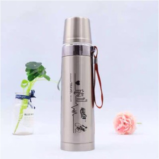 Bình Giữ Nhiệt Lõi Inox 304 có Ly Đựng Nước - 800ML