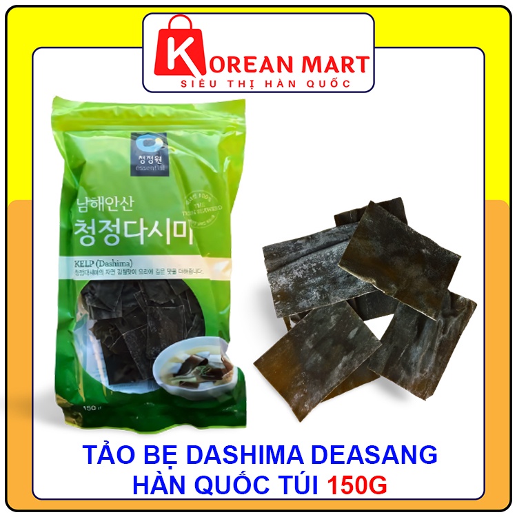 Tảo bẹ Dashima nấu nước dùng Deasang Hàn Quốc gói 150g