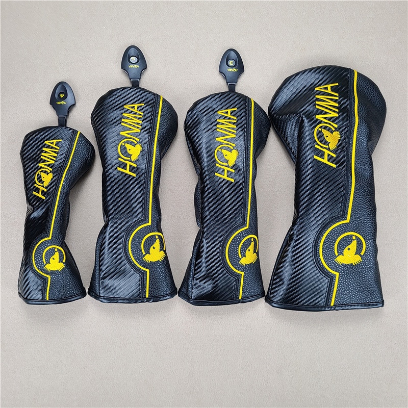 Đa Năng HONMA Bộ Câu Lạc Bộ Golf Head Cover Đẩy Gỗ Đầu Nắp Bộ Bảo Vệ CoP3