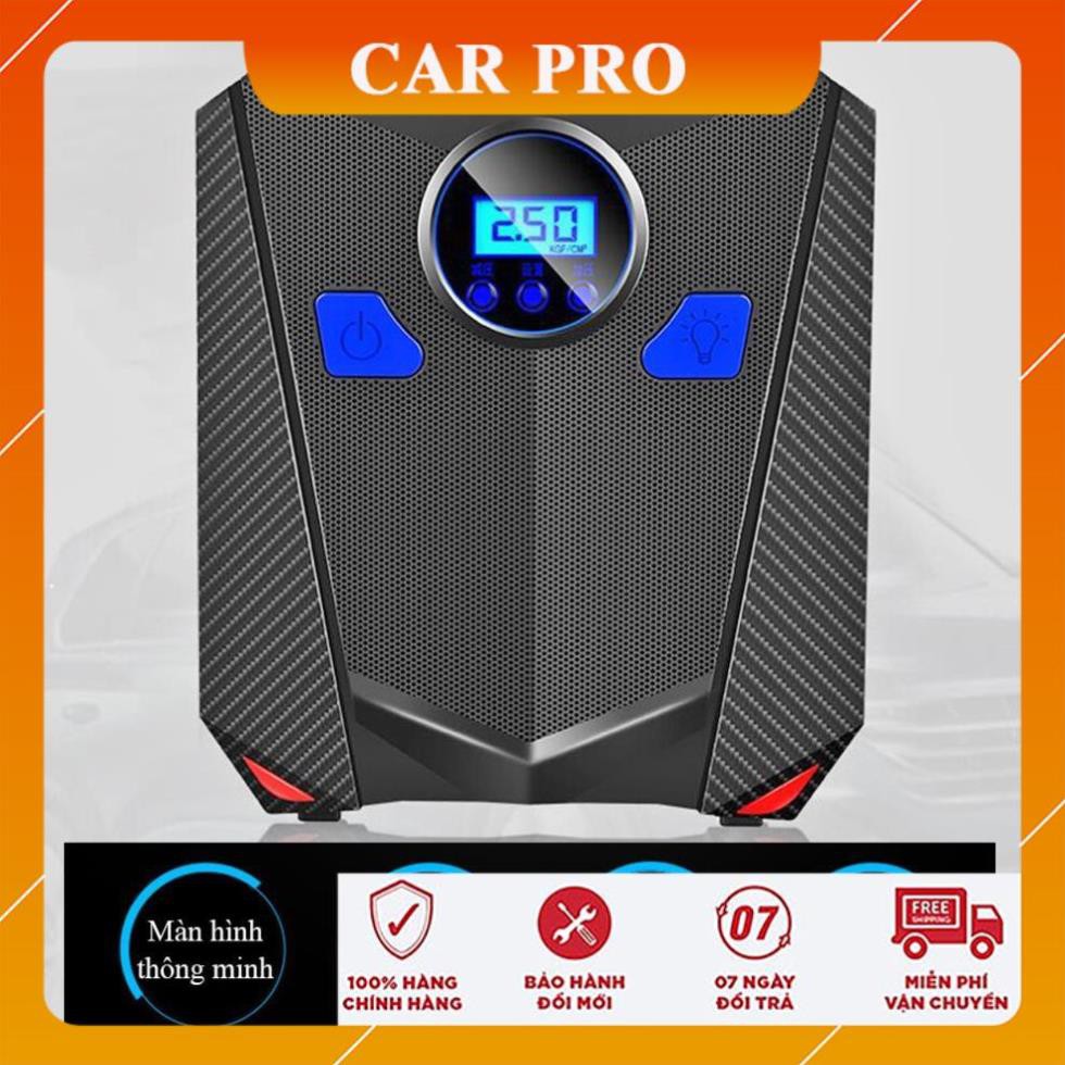 Bơm lốp ô tô, xe hơi AIKESI 5501-B chính hãng, BH 12 tháng- CAR PRO