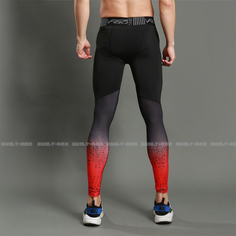 Quần legging nam Liexing ôm body SP040, Quần bó nam giữ nhiệt [Gym T-Rex]