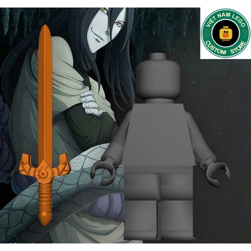 Phụ kiện lego: thanh Kusanagi của Orochimaru trong Naruto