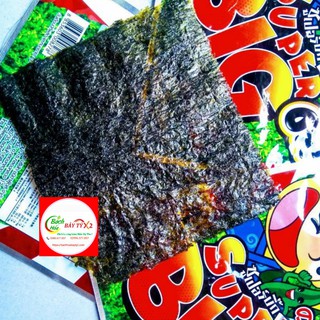 [Giá Sỉ] Túi 12 Gói Bánh Snack Rong Biển Ăn Liền Super Big