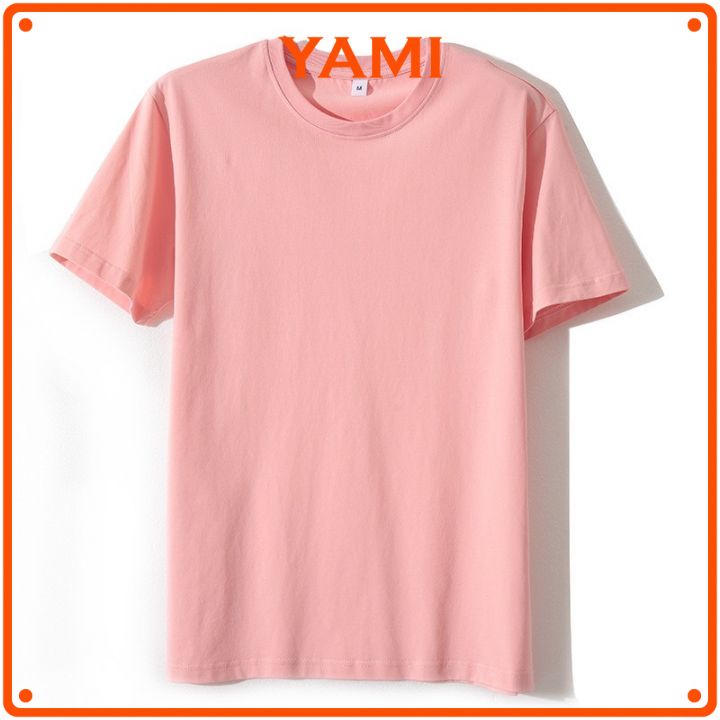 Áo thun tay ngắn big size,áo phông tay ngắn màu hồng dâu có size đại 85kg