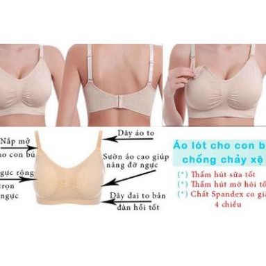 Áo lót bầu và cho con bú chống chảy xệ