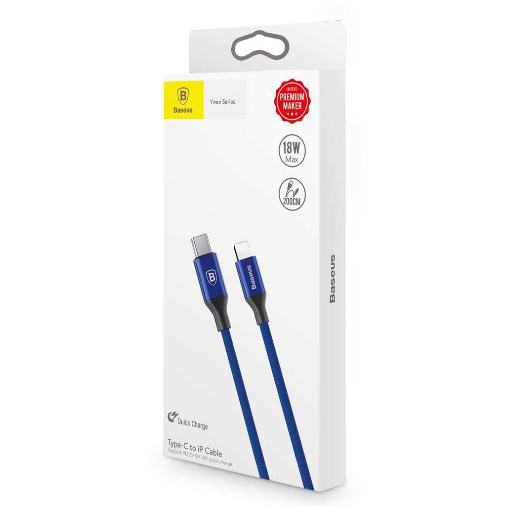 Cáp Sạc Iphone Baseus - ( Dài 1.8M ) ✓Yiven Cable Lightning Cho IPhone 5/5s✓6/6s✓6/6s Plus✓7/