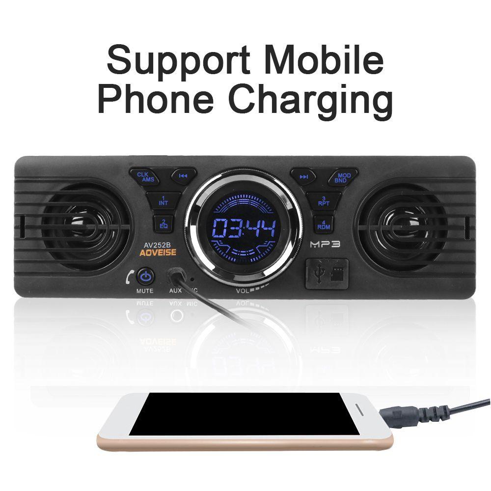 Máy Nghe Nhạc MP3 / Điện Thoại Rảnh Tay Tích Hợp Bảng Điều Khiển Dành Cho Xe Hơi