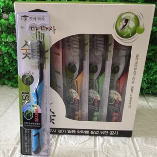 Combo Bàn chải đánh răng than tre ba3815