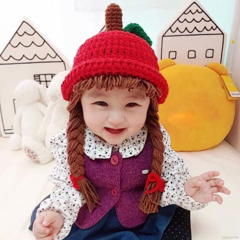 Nón Len Đội Đầu Thu Đông Ấm Áp Dễ Thương Cho Bé