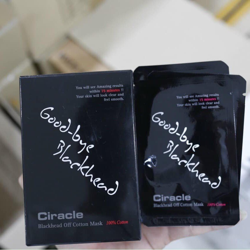 Mặt nạ đẩy mụn đầu đen Ciracle Goodbye Blackhead Miếng lẻ