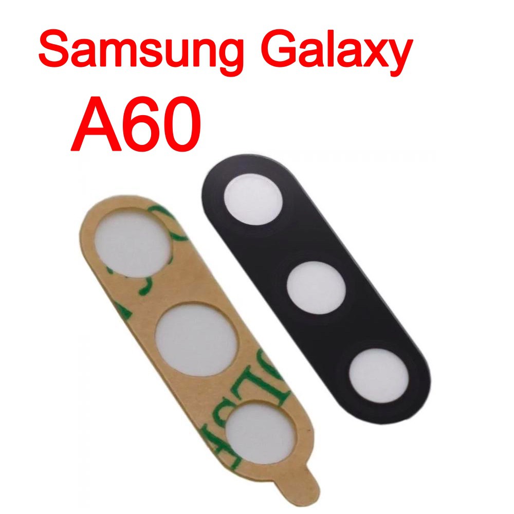 Mặt kính camera sau SAMSUNG A60 dành để thay thế mặt kính camera trầy vỡ bể cũ linh kiện điện thoại thay thế