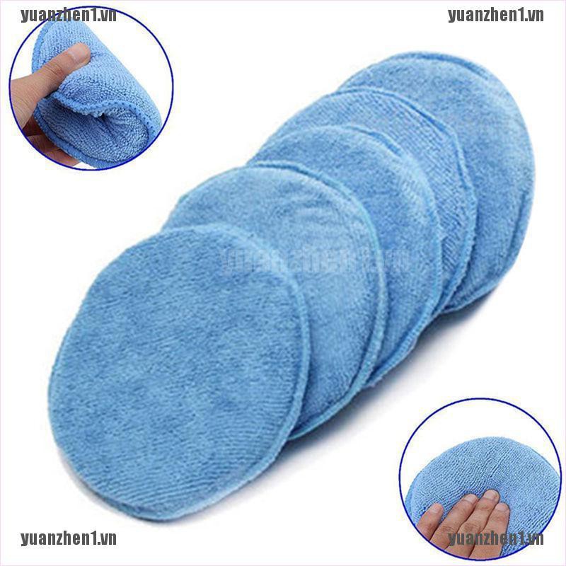 [YUANZHEN1] 5 Mút Rửa Đánh Bóng Xe Hơi Bằng Sợi Siêu Nhỏ