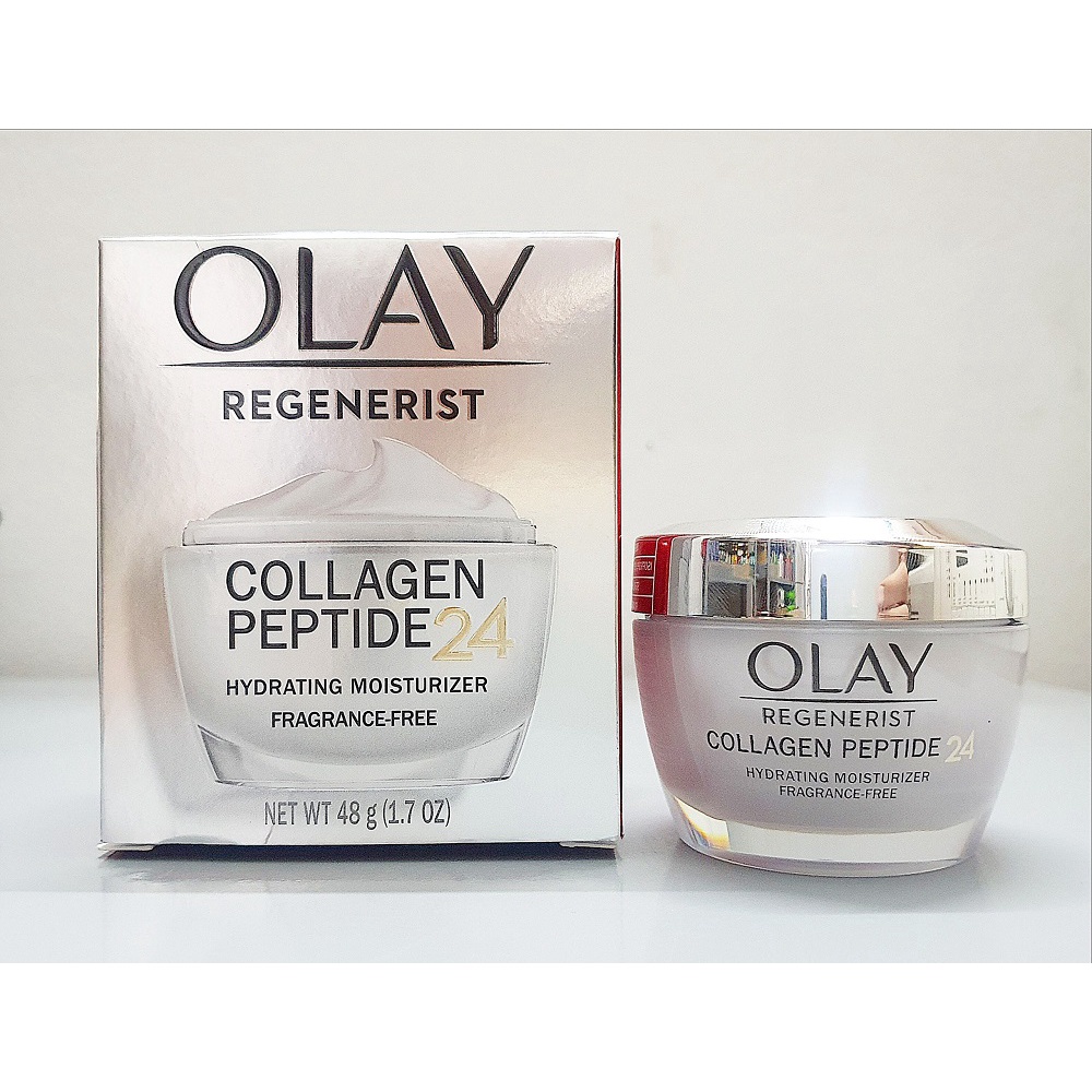 Kem Olay Regenerist Collagen Peptide 24 Hydrating Moisturizer (48g) - dưỡng ẩm chống lão hoá