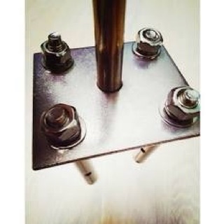 [SIÊU BỀN] Móc quạt trần inox có đế các cỡ