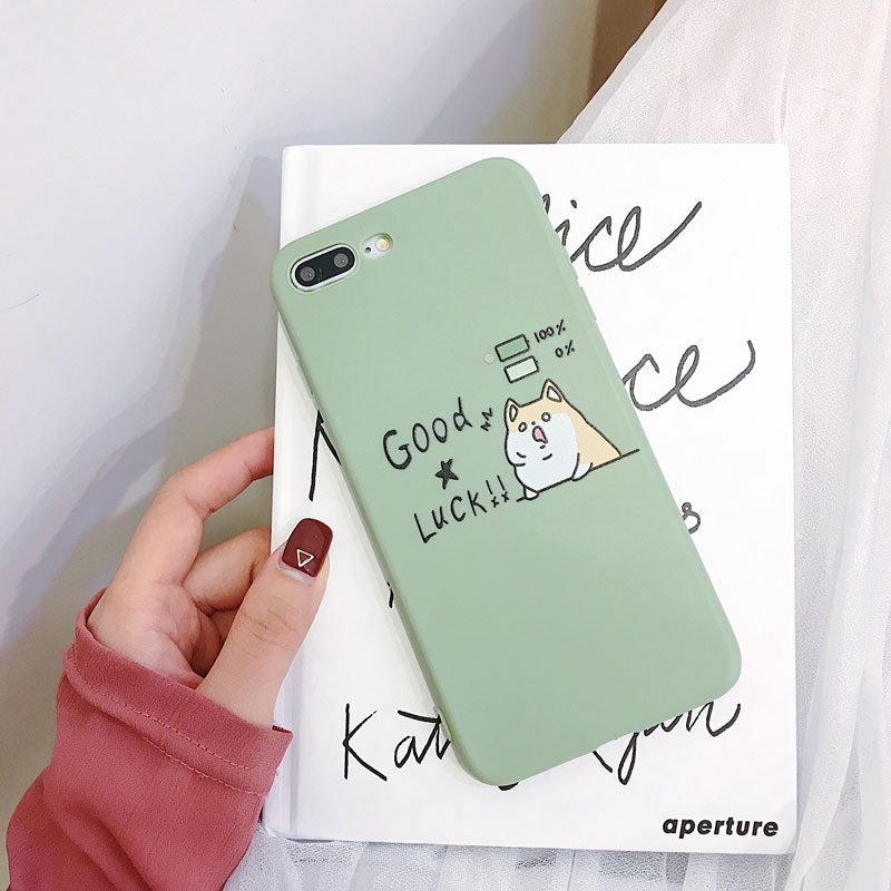 Ốp điện thoại hình mèo xinh xắn cho iPhone 8 7 6s 6 x XR XS Max Plus | BigBuy360 - bigbuy360.vn