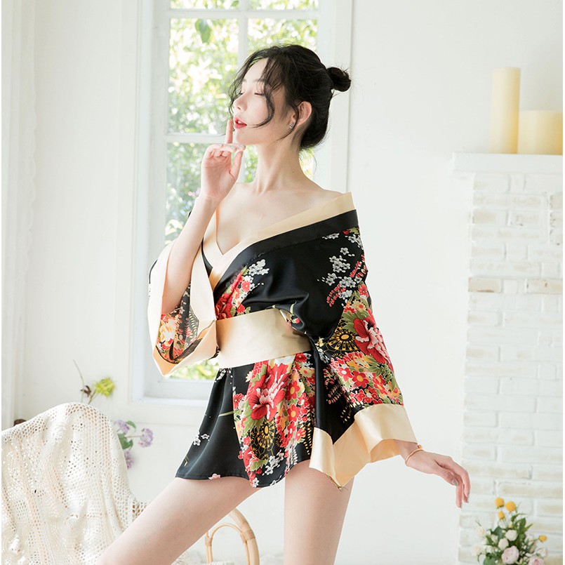 No.18 A046 phong cách nhật bản kimono Bộ đồ ngủ sexy kích thích gợi tình/ Trang phục hóa trang/ Gợi Cảm Cosplay BCS21