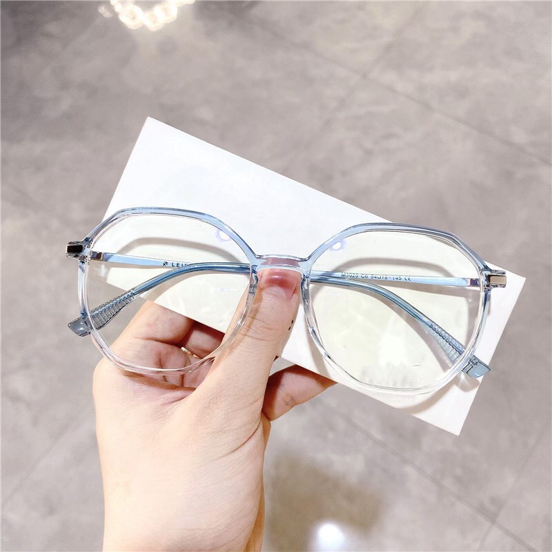 Mắt Kính Gọng Cận Cao Cấp Form Đa Giác Lyly 534 Hot Trend Siêu Sang Chảnh - Hazo