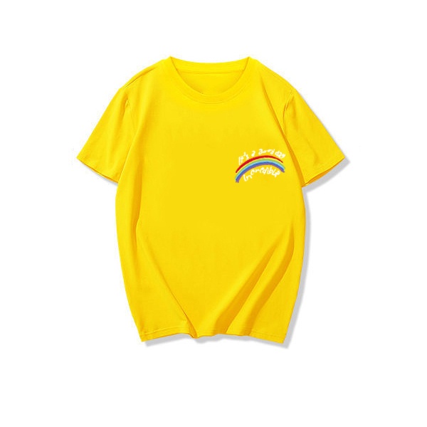 Áo thun NRVP tay ngắn cổ tròn in họa tiết hoạt hình thời trang cho trẻ em 3-11 tuổi