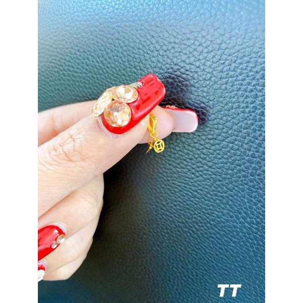 MÓC KIM TIỀN VÀNG LÀM MẶT ĐÁ