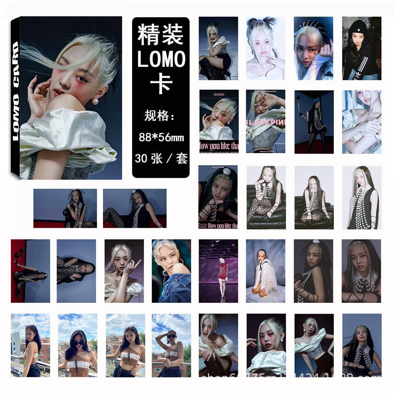 Lomo hộp 30 tấm BLACKPINK ẢNH IN RÕ NÉT