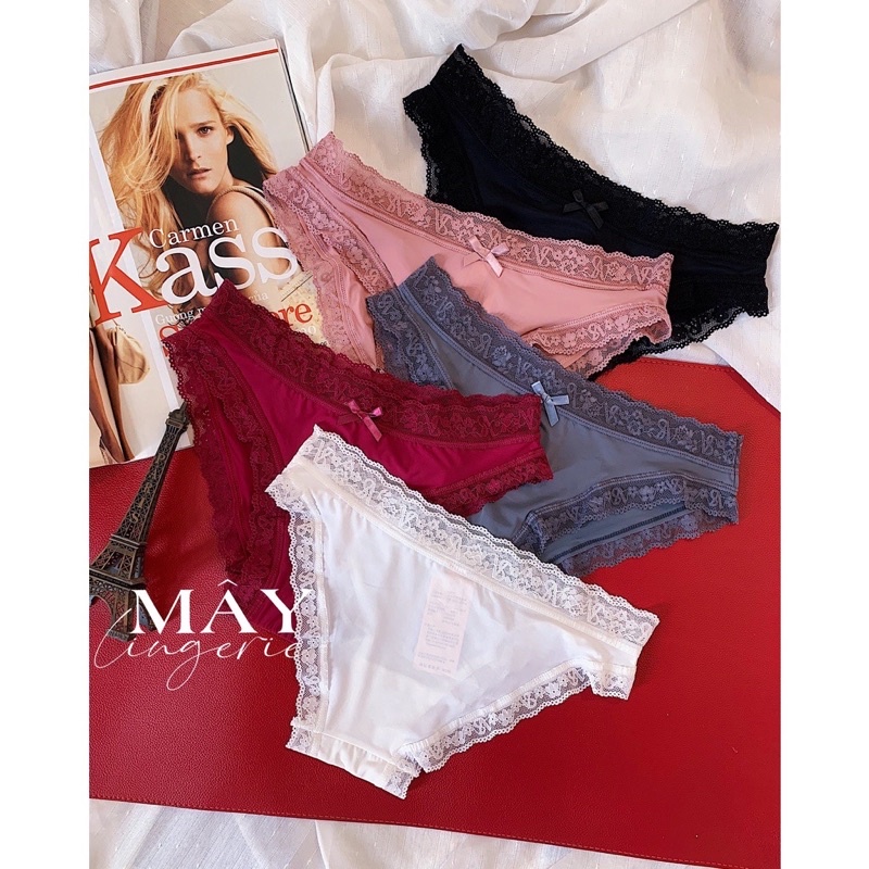 Quần lót Vic xuất xịn phối ren có size S M Bống Chic