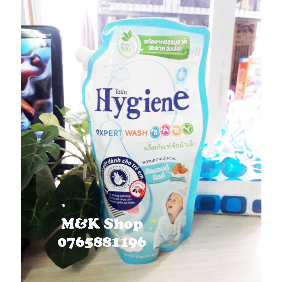 Nước giặt trẻ em Hygiene Baby 600ml Thái Lan