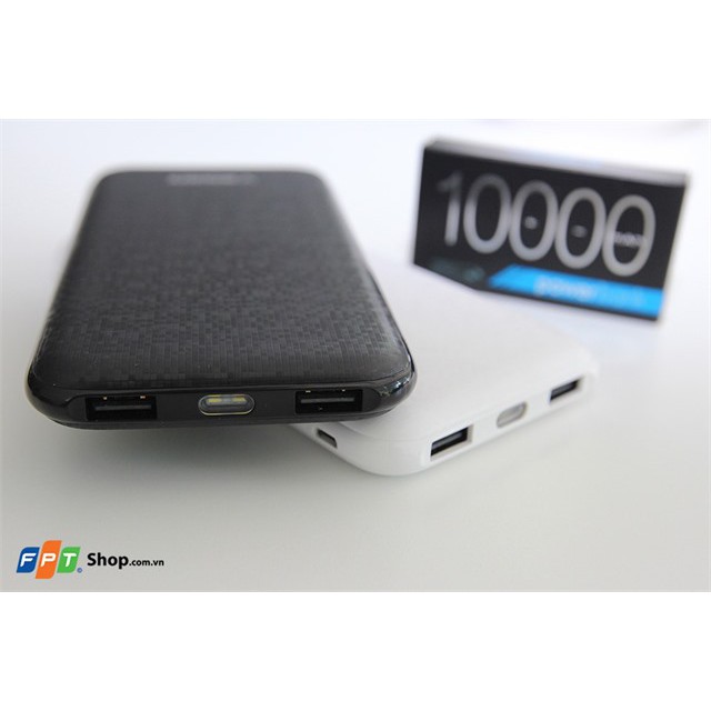 Sạc dự phòng Veger S10 10000mAh (Multicolor). Chinh hang FPTShop