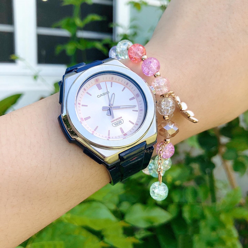 Đồng hồ unisex dây nhựa Casio Anh Khuê LWA-300H-2EVDF