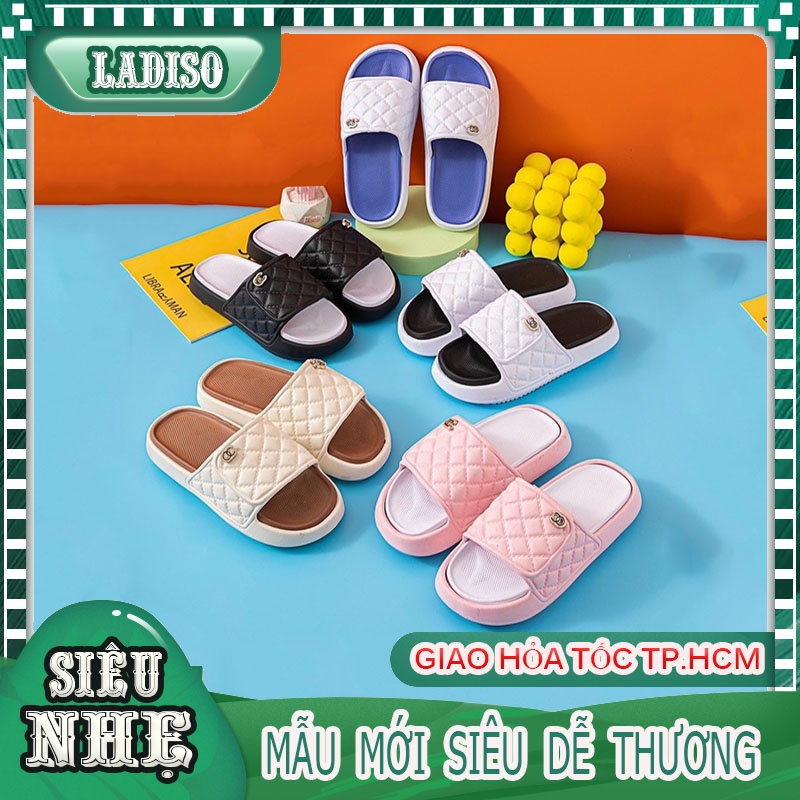 Dép nữ quai ngang siêu nhẹ LADISO mẫu mới cực xinh chất liệu cao cấp siêu êm - TT425