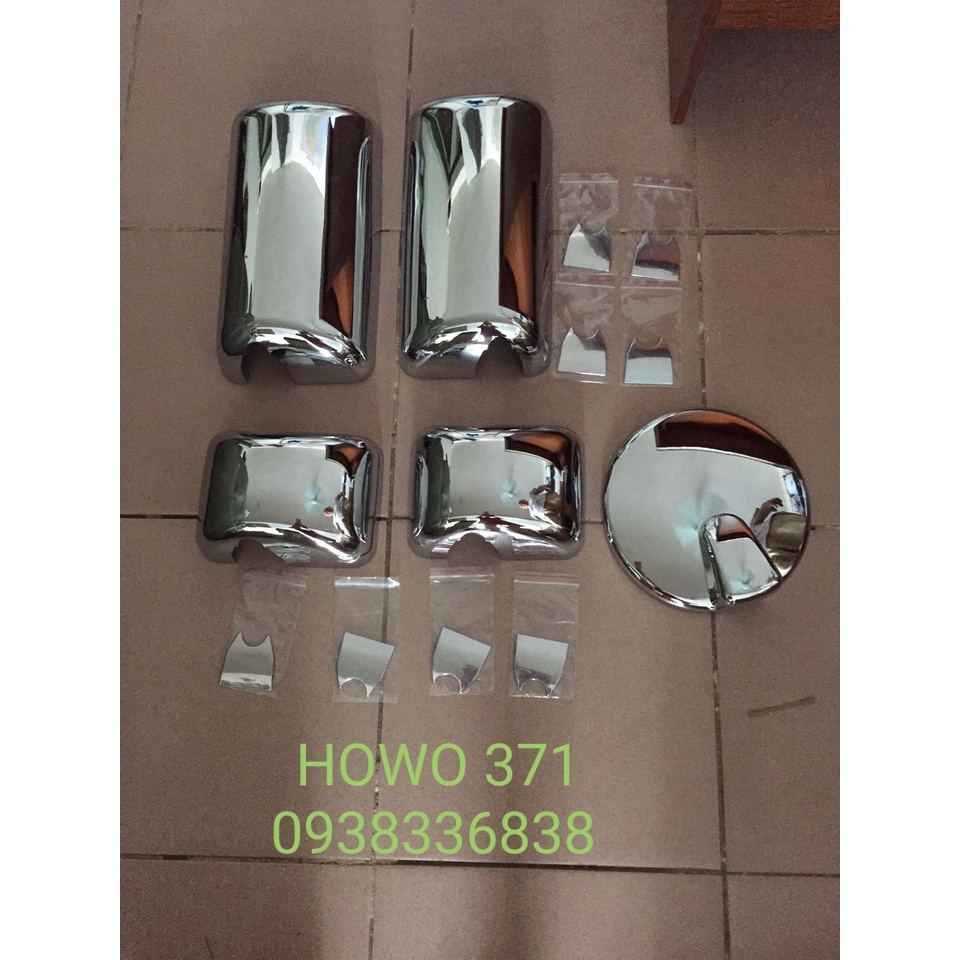 Ốp gương xe tải mạ crom cao cấp