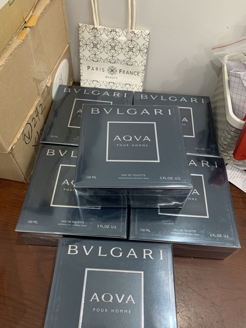 [Mã COSSALE27 giảm 80K đơn 1000K] Nước hoa bvlgari aqva pour homme 150ml full seal | BigBuy360 - bigbuy360.vn