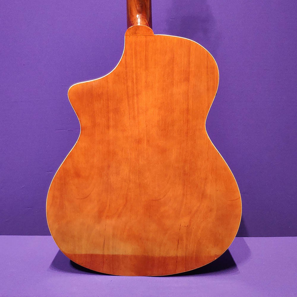 Đàn guitar tích hợp eq gắn loa, có ty và khóa đúc - mặt gỗ thông nguyên tấm