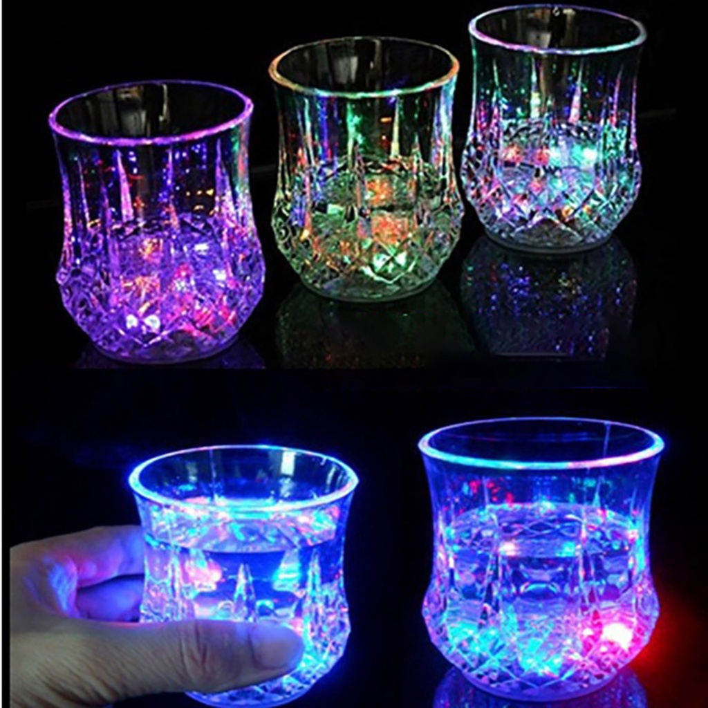 Hộp 12 Viên Đá Phát Sáng Trang Trí Trong Ban Đêm Bóng Tối Bể Cá Phòng Ngủ Có Pin Đồ Chơi Đi Cháy Phố Để Bàn Nhiều Màu