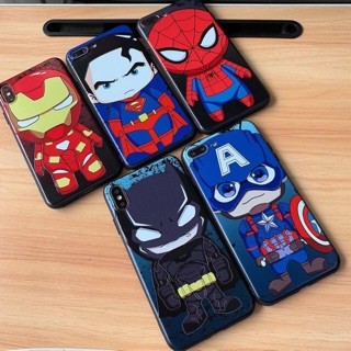 Ốp lưng in nổi avenger siêu cute