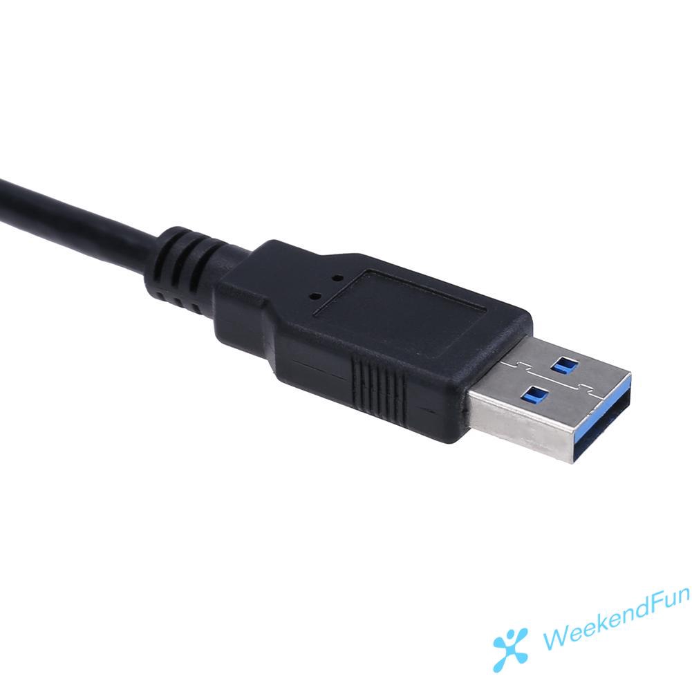 Cáp Chuyển Đổi 0.3m Usb 3.0 Sang Sata 7+6 Pin