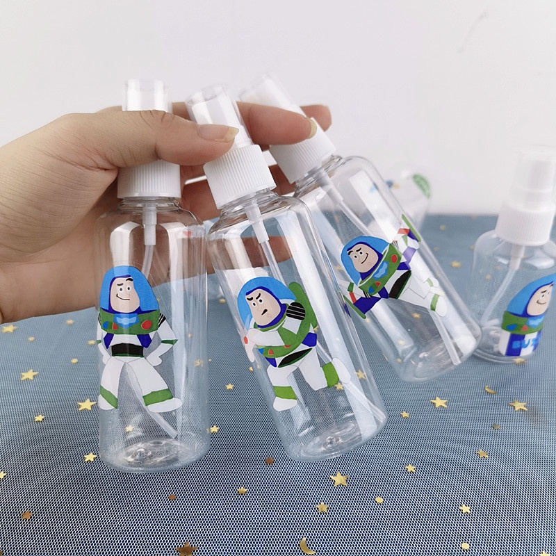 (Hàng Mới Về) 1 Chai Xịt Đựng Nước Hoa 50 / 100ml Họa Tiết Hoạt Hình Buzz Lightyear