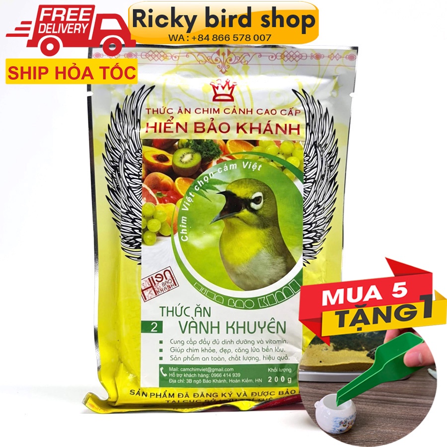Cám chim khuyên - Hiển bảo khánh số 1, 2, 3