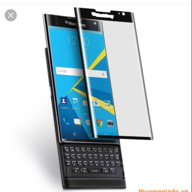 [Mã ELFLASH5 giảm 20K đơn 50K] Kính cường lực 4D Full màn cho blackberry PRIV