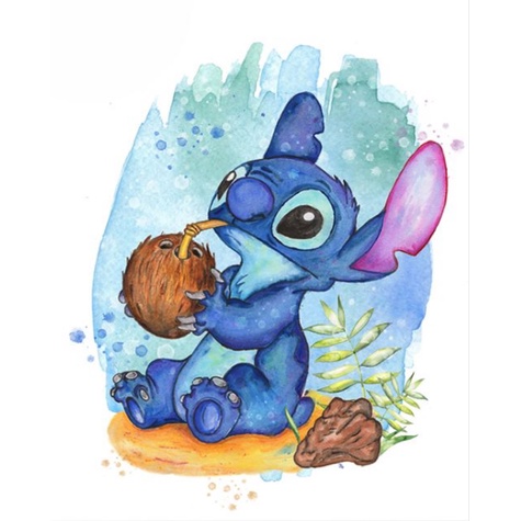 Bộ tranh đính đá 5D họa tiết hoạt hình độc đáo diy dùng trang trí nhà cửa