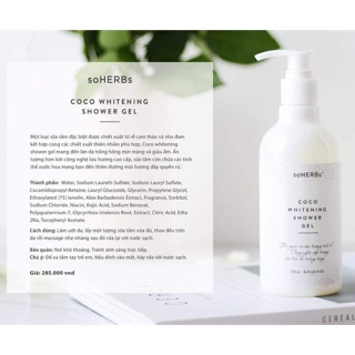 Sữa tắm trắng da