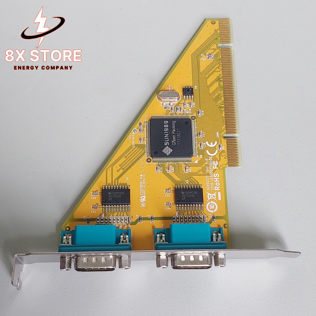 Card chuyển PCI sang 2 cổng RS232  Chipset SUN1989